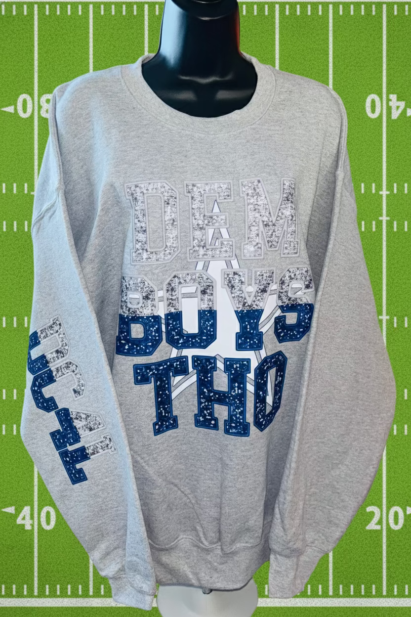 Dallas Cowboys Sparkle sweater