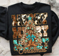 Western Christmas tree sweater